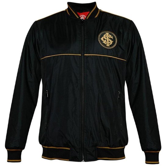 Jaqueta Internacional Bomber Golden Sci Preta Masculina