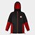 Jaqueta Parka Internacional 26 Masculina - Preto+Vermelho