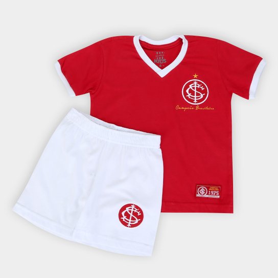 Kit Internacional Infantil 1975 - Vermelho