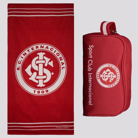 Kit Internacional Necessaire e Toalha Estampada