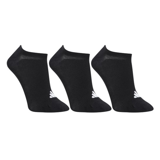 Kit Meia Adidas Infantil Soquete 3 Pares