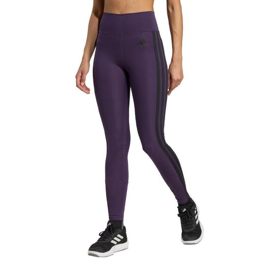 Legging 7/8 Optime Essentials Três Listras Adidas Feminina