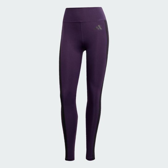 Legging 7/8 Optime Essentials Três Listras Adidas Feminina
