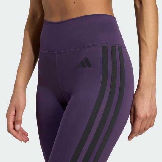 Legging 7/8 Optime Essentials Três Listras Adidas Feminina