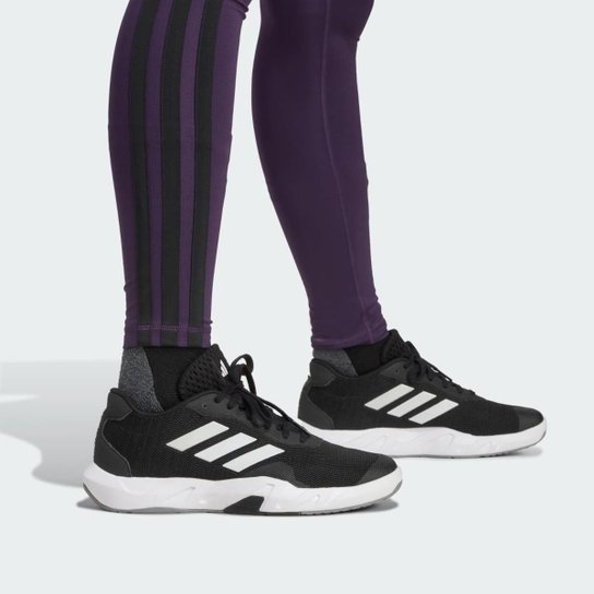 Legging 7/8 Optime Essentials Três Listras Adidas Feminina