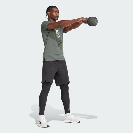 Legging Adidas Longa Treino Techfit Compression Masculina