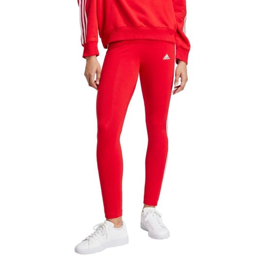Legging Essentials 3-Stripes Adidas Feminina