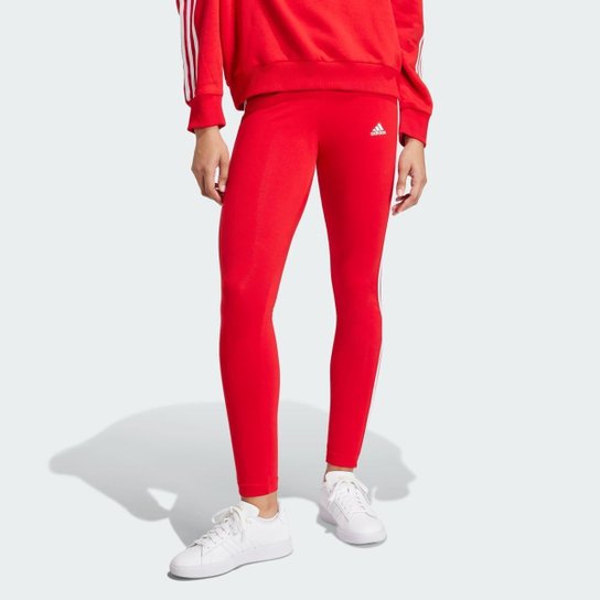 Legging Essentials 3-Stripes Adidas Feminina
