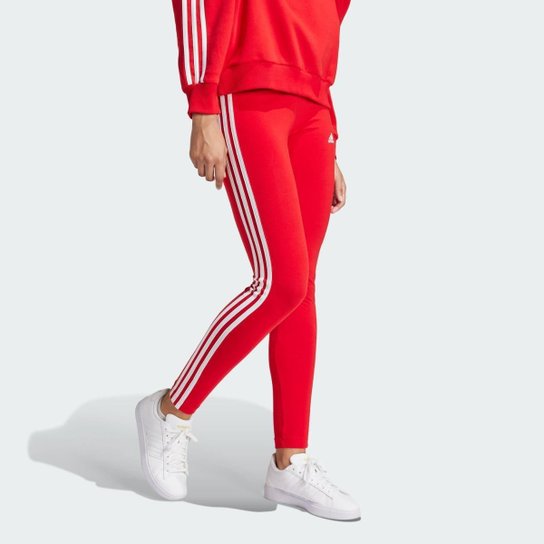 Legging Essentials 3-Stripes Adidas Feminina