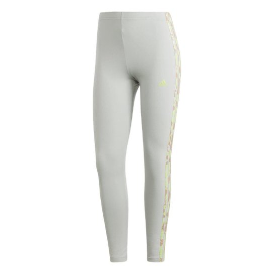 Legging Estampada Floral 3-Stripes Adidas