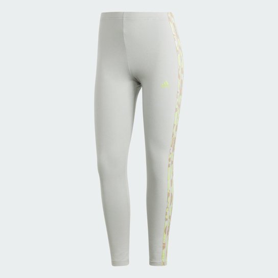 Legging Estampada Floral 3-Stripes Adidas
