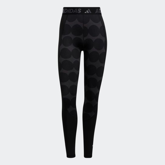 Legging Longa Marimekko Techfit Adidas