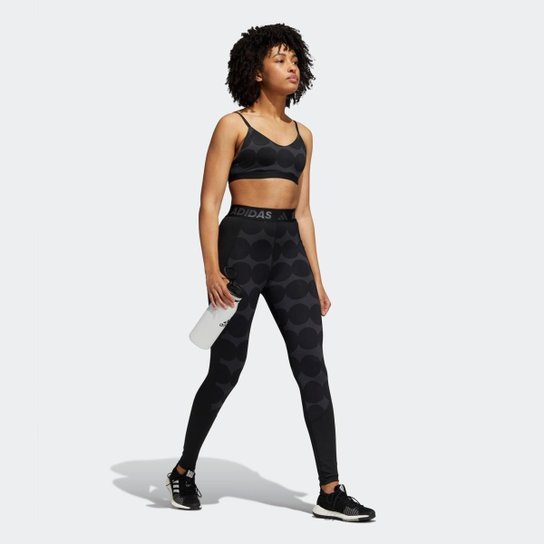 Legging Longa Marimekko Techfit Adidas