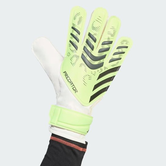 Luva Adidas Predator Training Goleiro Verde Fluorescente
