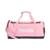 Mala Duffel Linear Média Adidas - Rosa+Preto