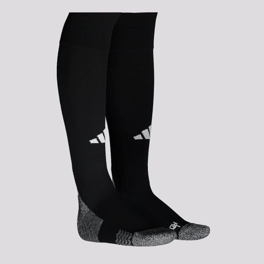 Meião Adidas Adisock 24 Preto e Branco