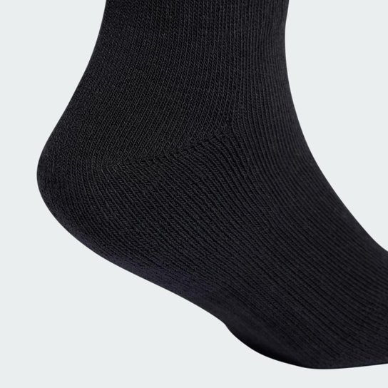 Meias Adidas Acolchoadas Três Listras Infantil (3 Pares)