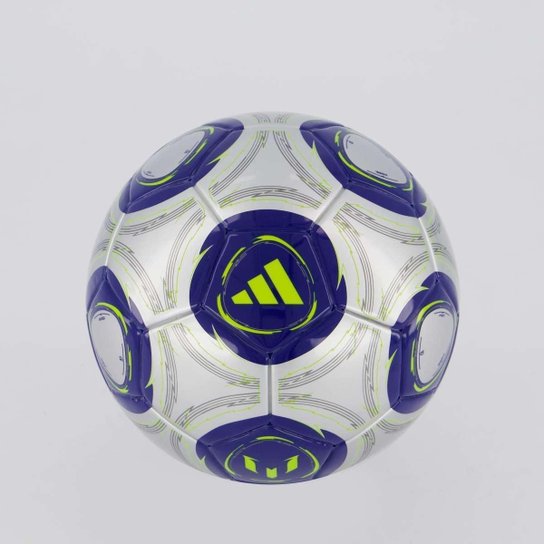 Mini Bola Adidas Messi Prata