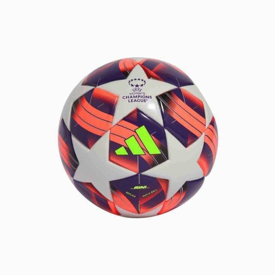 MINI BOLA WOMENS UEFA CHAMPIONS LEAGUE IX4049 - BRANCO/PRETO 1