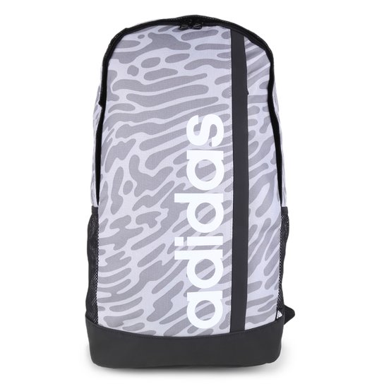 Mochila Adidas Gráfica Média - Cinza