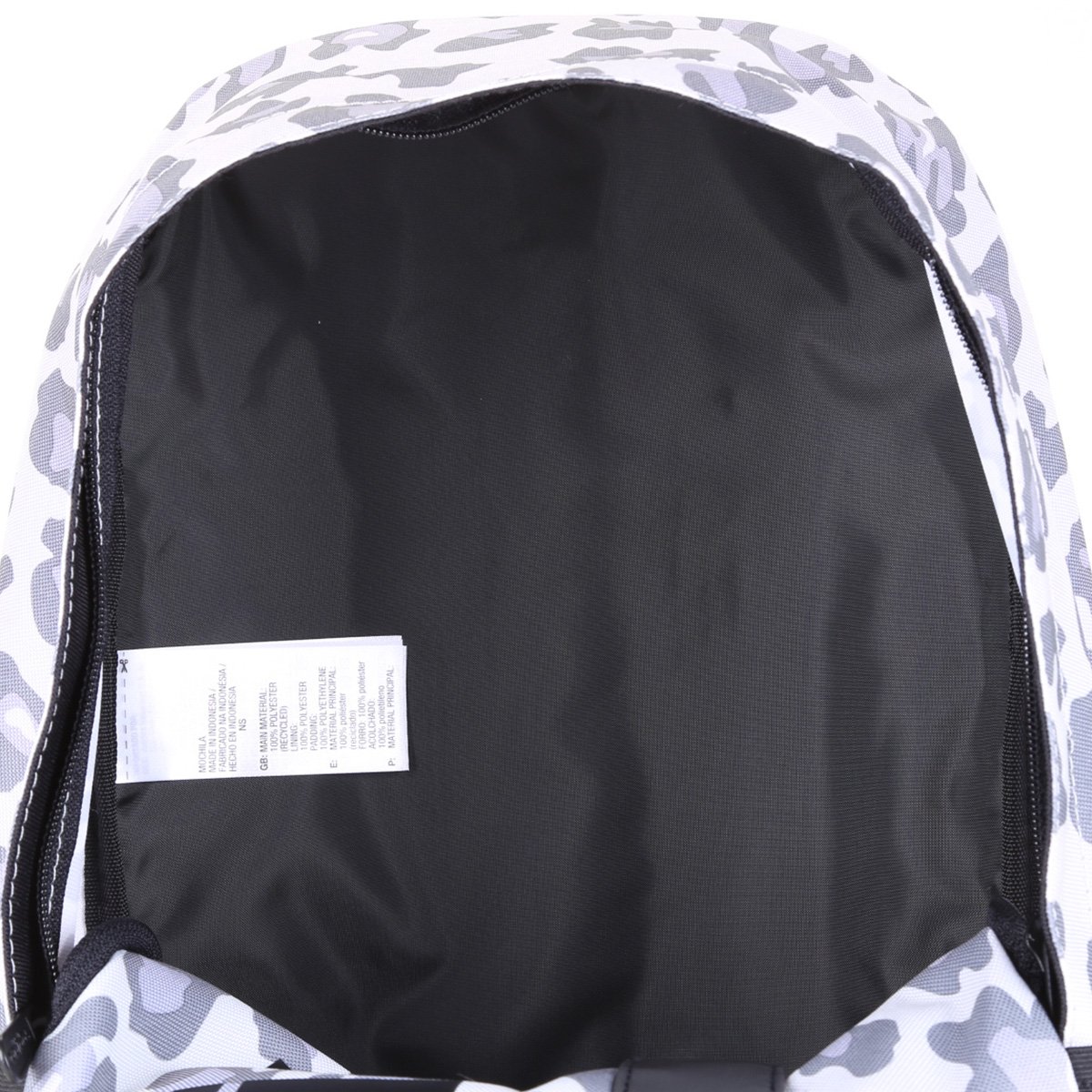Mochila Adidas Linear Leopard - Cinza+Preto | Loja do Inter
