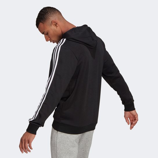 Moletom Adidas 3 Listras Logo Classic Masculino