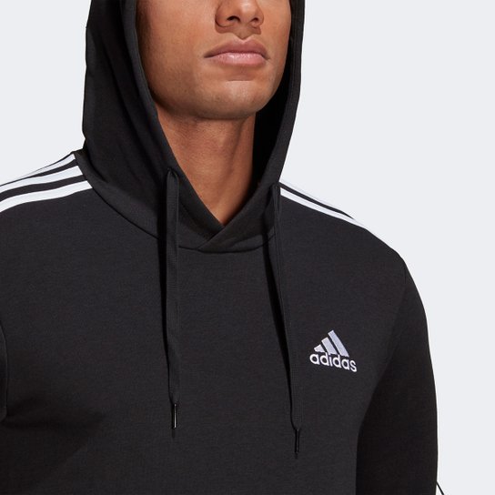 Moletom Adidas 3 Listras Logo Classic Masculino