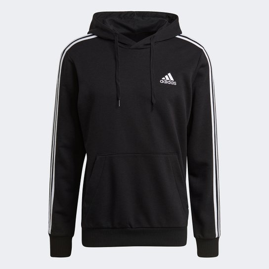 Moletom Adidas 3 Listras Logo Classic Masculino