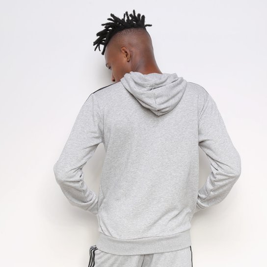 Moletom Adidas 3 Listras Logo Classic Masculino