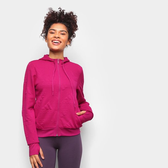 Moletom Adidas Aeroready Feminina - Roxo