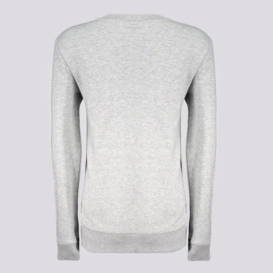 Moletom Adidas Big Logo IV Juvenil Cinza