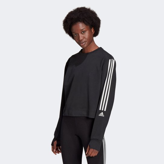 Moletom Adidas D2M Crew Feminina