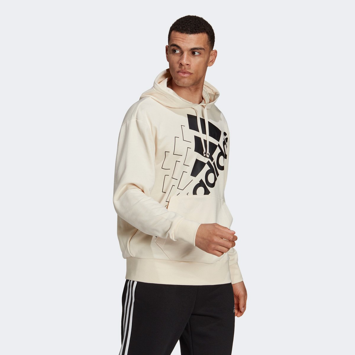 essentials moletom com capuz off white