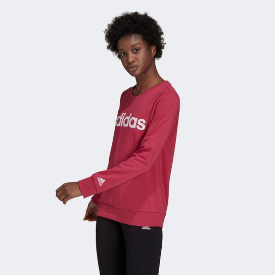 Moletom Adidas Essentials Linear Feminino