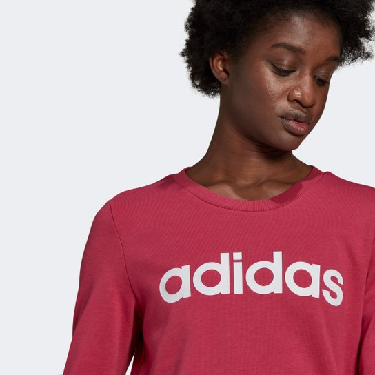 Moletom Adidas Essentials Linear Feminino