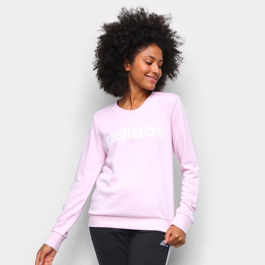 Moletom Adidas Essentials Linear Feminino