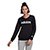 Moletom Adidas Essentials Linear Feminino - Preto+Branco