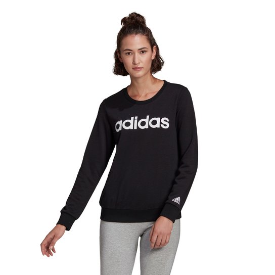 Moletom Adidas Essentials Linear Feminino