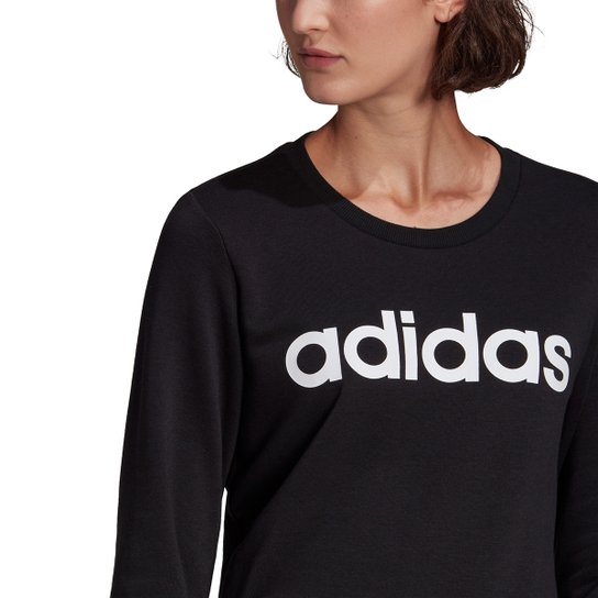 Moletom Adidas Essentials Linear Feminino