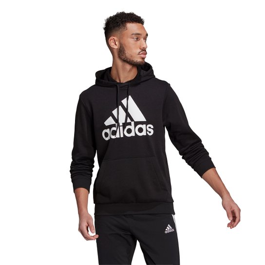 Moletom Adidas Logo Capuz Masculino
