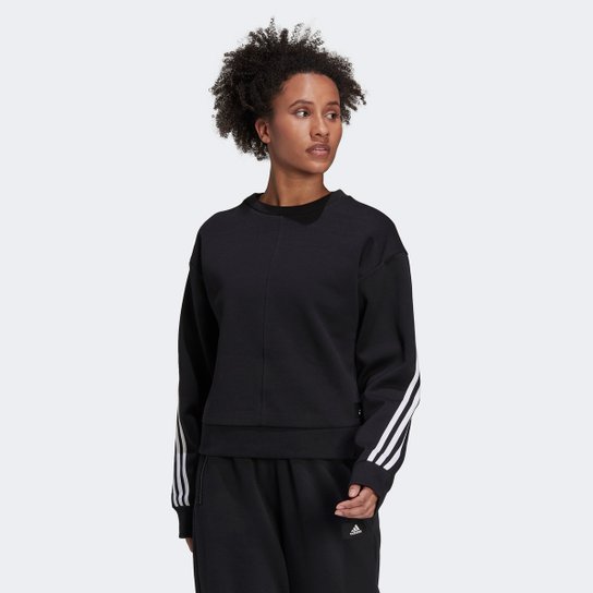 Moletom Adidas Sportswear Future Icon Feminino - Preto
