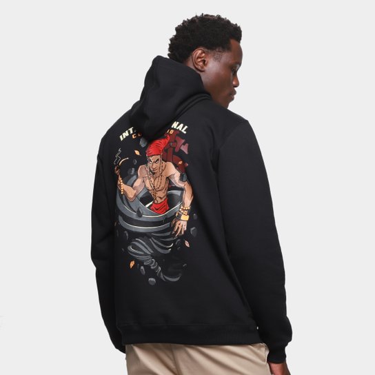 Moletom Com Capuz Internacional Masculino