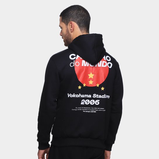 Moletom Internacional Campeão Com Capuz Masculino