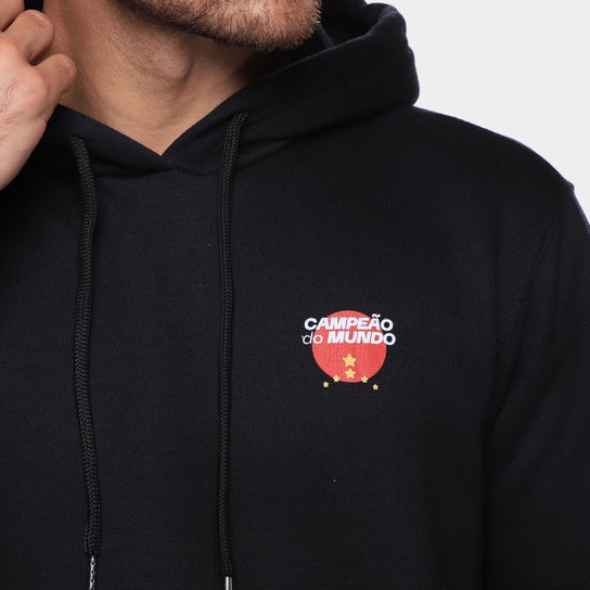 Moletom Internacional Campeão Com Capuz Masculino