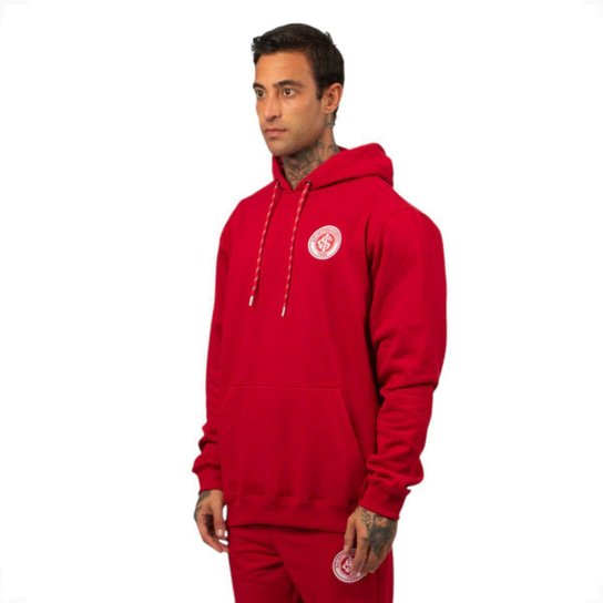 Moletom Masculino Internacional Oficial Escudo Masculino