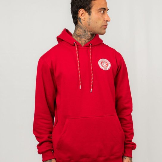 Moletom Masculino Internacional Oficial Escudo Masculino