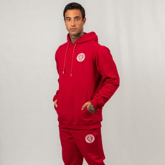 Moletom Masculino Internacional Oficial Escudo Masculino