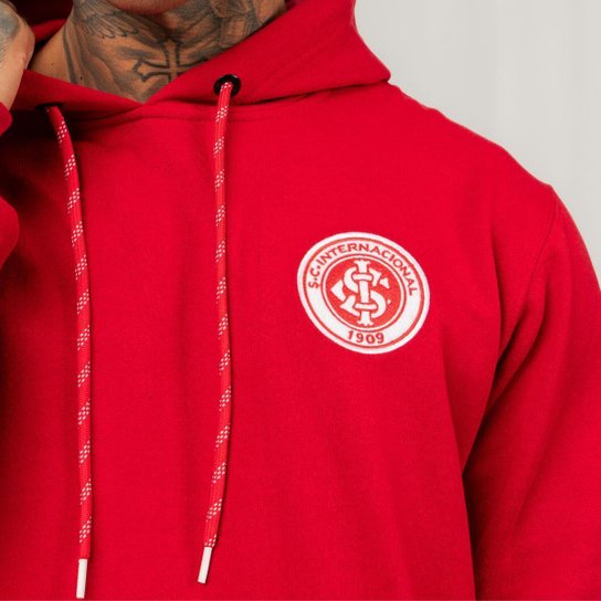 Moletom Masculino Internacional Oficial Escudo Masculino