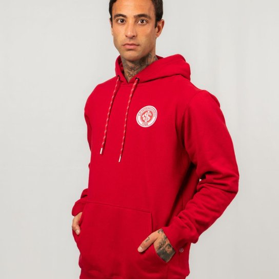 Moletom Masculino Internacional Oficial Escudo Masculino