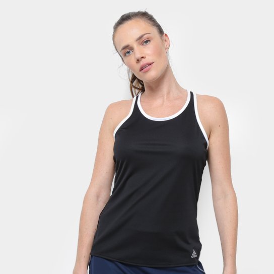 Regata Adidas Club Feminina - Preto